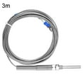 thumbnail image 2 of Windfall 1Pc Thermocouple, 1/2/3/4/5m 30mm Probe M8 Thread K Type Thermocouple Temperature Sensor Cable, 2 of 8
