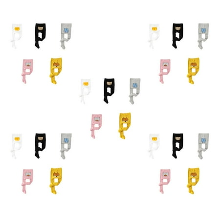 

wrea5pcs Children Girls High Elastic Tights Infant Cartoon Animal Cotton Stocking Autumn Baby Kids Knitted Stockings