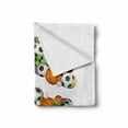 thumbnail image 2 of Letter S Soft Flannel Fleece Blanket, Boys Kids Sports Design Match Competition Children Capital S Initials Name Print, Cozy Plush for Indoor and Outdoor Use, 50" x 60", Multicolor, by Ambesonne, 2 of 6