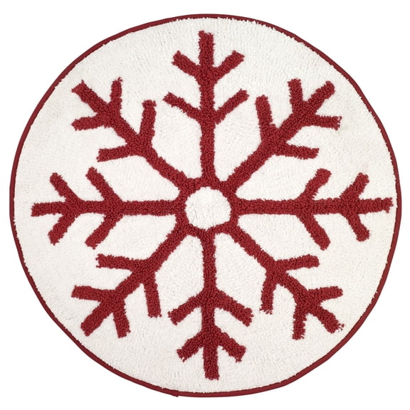 Avanti Linens - Bath Mat, Cotton Bathroom Rug, Holiday Home Decor Sparkle Collection