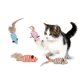 thumbnail image 5 of Ratones falsos Juguetes para gatos Interesante para juegos interactivos de búsqueda interactivo Rosado Zulema Ratón traqueteo juguetes para gatos, 5 of 8