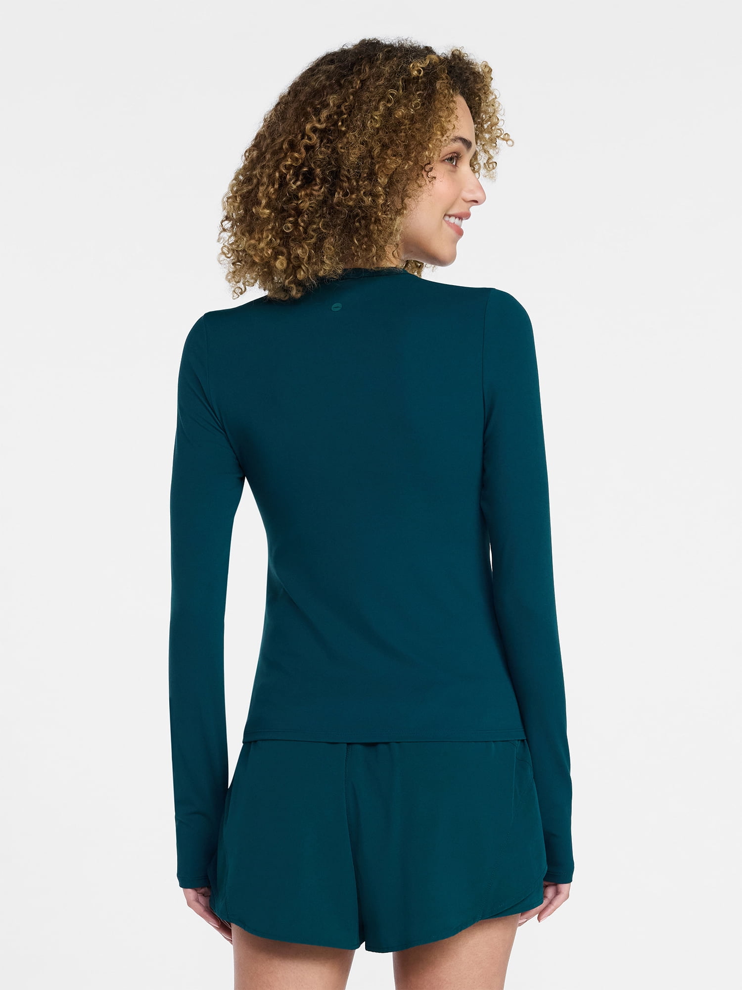 Avia Women's and Women's Plus SoftSculpt Long Sleeve Tee, Sizes XS-4X