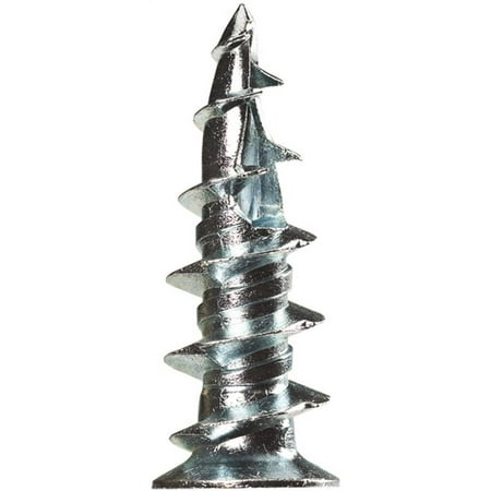 Walldriller 041T Hollow Long Wall Anchor With Screw, NO 8, Zinc