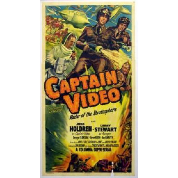 Bad Dog Posters Captain Video Movie Poster 24inx36in Poster 24x36 Poster