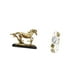 thumbnail image 5 of Figura de caballo,Escultura de caballo en miniatura coleccionable,Espejo de pared,Espejo decorativo nórdico para colgar en la pared,Espejos de pared de metal decorativos para el hogar, 5 of 8