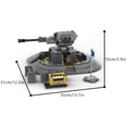 thumbnail image 2 of MOC-182949 Helldivers 2 Land & Sea Cannon Building Blocks Set - Game Collectible Model Toy, 2 of 5