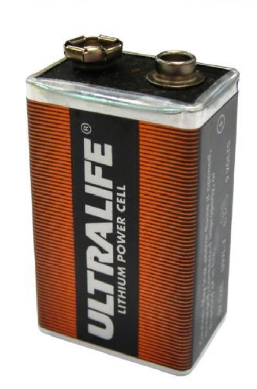 2X Ultra Life Batteries 9v Lithium Battery U9VLJPX Up to 5x More Than Alkaline 
