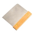 thumbnail image 2 of 1Pc Kitchen Stainless Steel Scraper Baking Pastry Tools Wooden Handle Dough Scraper Cutter Kitchen Baking Cutting Tool, 2 of 7