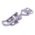 thumbnail image 3 of CHICHUMID 1Set Metal Toggle Latch Lock Screw In Stainless Steel Hasp Lock for Welding Jigging Repairing 9.4*2.7cm, 3 of 8
