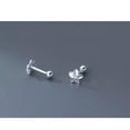 thumbnail image 3 of K-KED Real 925 Sterling Silver Flower Stud Earrings Flowers Pretty Daisy, 3 of 7