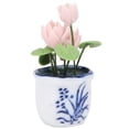thumbnail image 1 of Casa de muñecas en miniatura BuyWeek Lotus 1/12 con flores, 1 of 11