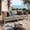 Light White Finish + Gray Cushion, variant on Christopher Knight Home Outdoor 3-Seat Sofa with Curved Acacia Wood Frame & Textilene Upholstery, Teak+Beige