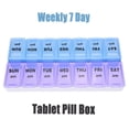thumbnail image 7 of tooloflife 14 Compartments Weekly Pill Box Pill Planner and Pill Medicine Organizer with Color Coded AM/PM Labels, 7 of 7