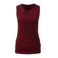 thumbnail image 2 of Vêtements de Grossesse Offres de l'Action de Grâce Liquidation Été Vêtements de Maternité pour Femmes Col Rond Manches Courtes Volants Pli Hauts de Grossesse, 2 of 4