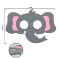 thumbnail image 2 of Set de 15 máscaras de animales 12 animales + 3 vacas Solicitar captura de pantalla y dejar mensaje Máscara de fiesta de Navidad de Halloween material fieltro ANGGREK Otros, 2 of 8