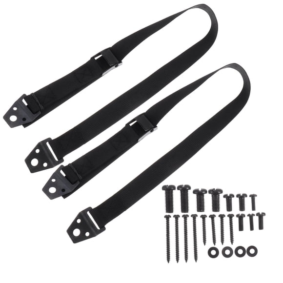 WORGEOUS 2 correas antivuelco para protección infantil de alta resistencia para pantallas de TV y muebles