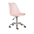 thumbnail image 1 of Silla Estilo Eames Moblüx Deco Acojinada Rosa, 1 of 3