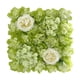 thumbnail image 1 of Decoración de pared de flor simulada, rosa artificial, fondo de boda, uso en múltiples escenas, verde claro, 1 of 5