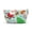 White zipper, variant on Santa Claus Novelty Holiday Pouch Makeup Cosmetic Bag Christmas Gift Ideas