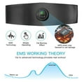 thumbnail image 2 of ABS Muscle Stimulator Abdominal Training Fitness Belt Trainer 6 Modes 15 Gear Body Slimming Massager Workout Home Exercise Type 2, 2 of 9