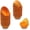 Orange, variant on Brown Mini Cupcake Liners Natural Greaseproof Paper Muffin Baking Cups, 500-Count