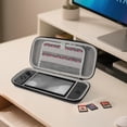thumbnail image 5 of TSV Carrying Case Fit for Nintendo Switch 2 with 24 Game Card Slots, Protective Hard Shell Pouch, Portable Travel Storage Bag for Console & Accessories, Black, 5 of 7