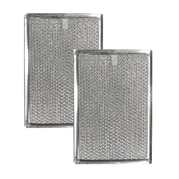 Air Filter Factory Replacement for EA2172373 Whirlpool Aluminum Mesh Grease Filter 2-Pack (Sold without manufacturer warranty)