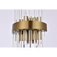 thumbnail image 4 of Elegant Lighting Dallas 2 Light Gold Wall Sconce Clear Royal Cut Crystal, 4 of 8