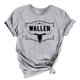 thumbnail image 1 of Gibobby Camisetas de verano para mujer Camiseta con gráfico Retro para mujer, divertidas camisetas estéticas del occidental, camisetas casuales manga cort(Gris,G), 1 of 4