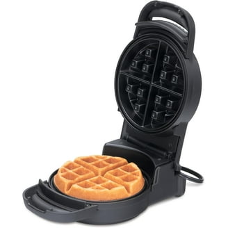 Calphalon Intellicrisp Waffle Maker, Easy Cooking, Nonstick, Dark