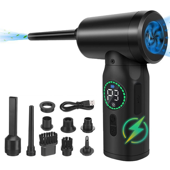 Portable Car Vacuum Cleaner, Blowing and Suction Household Vacuum Cleaner, Suitable for Keyboard Computer Cleaning