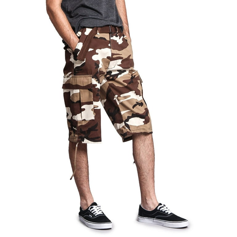 Tan hotsell camo shorts