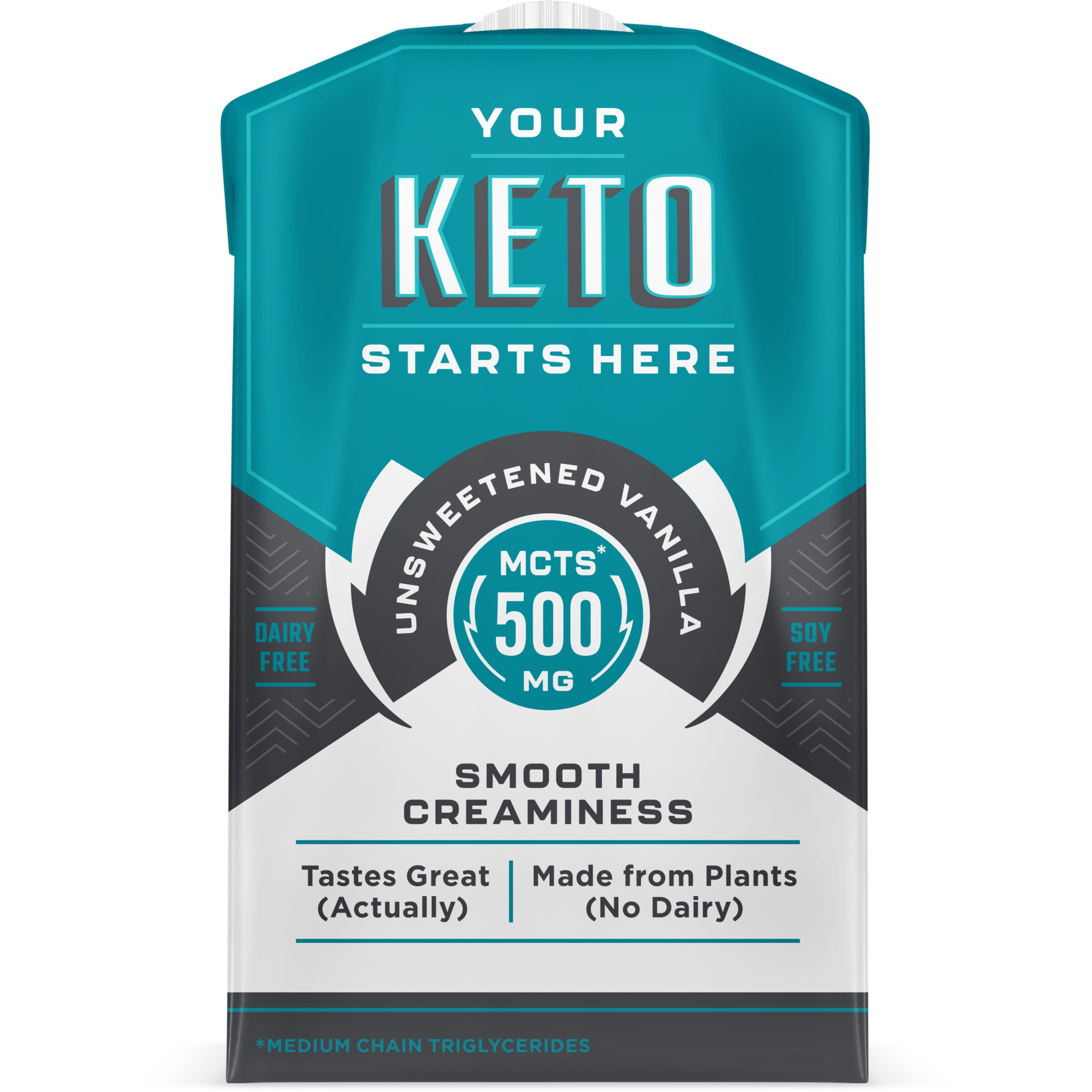 Califia Farms Unsweetened Vanilla Keto Coffee Creamer 16.9 Fluid Ounces