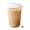 B, variant on C 500Ml Transparent U Shape Plastic Disposable Cup With Lid For Cold Drink Beverage