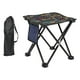 thumbnail image 1 of Taburete de campamento Taburete plegable portátil Silla pequeña Reposapiés Asiento Taburete plegable para acampar Taburete plegable para exterior Play Hojas con Bolsa, 1 of 8