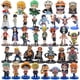 thumbnail image 2 of 3/6/9/12 piezas One Piece Anime Figura de juguete conjunto Luffy Sanji Nami Chopper Zoro PVC Figuras de acción Muñecas modelo coleccionables para regalos, 2 of 5