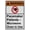 Warning Sign 2, variant on Industrial ANSI Vertical MRI X Ray Microwave Warning Sign - 8"x12" Weatherproof, UV Resistant for Indoor/Outdoor Workplace (Everyone must wear X-Ray badge near collar outside your lead apron)