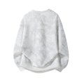 thumbnail image 5 of XIYON Sweatshirts for Men Tie Dye Crewneck Sweatshirt Fall Winter Fashion Casual Pullover Top Classic Fit, 5 of 7