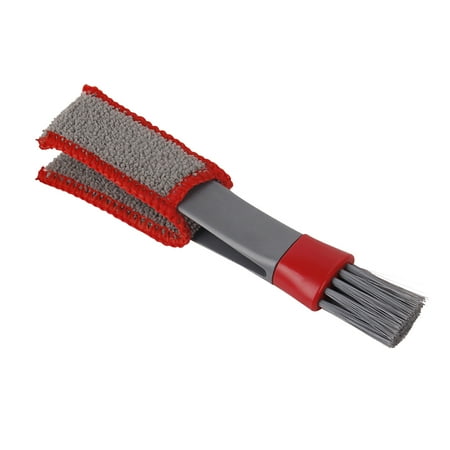 

XIAOFFENN Car Electronics Car Electronics Multifunctional Double-Head Slit Brush Air Conditioning Outlet Cleaning Brush Car Electronics Clearance