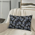 thumbnail image 5 of Zufioo Sunflowers Print Double-sided Plush Pillow Cover,Decorative Pillow Protector without Pillow Core, Suitable for Sofa, Bedroom, Car-14"x20", 5 of 6