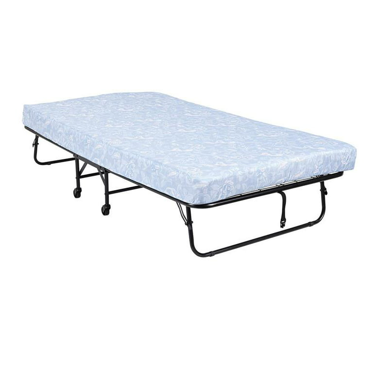 Dhp Levy Folding Guest Bed With Metal, Twin Size Fold Up Bed Frame