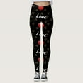 thumbnail image 5 of Mepaouo Women's High Waisted Workout Pants Seamless Buttery Soft Yoga Printed Leggings Sizes S-2X, 5 of 6