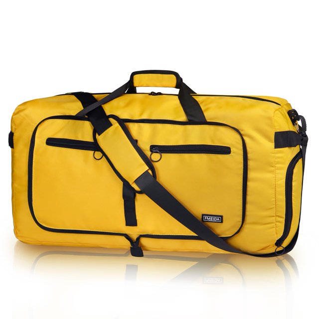 Bolsa de viaje Fmeida 65 L con compartimento para zapatos, repelente al agua