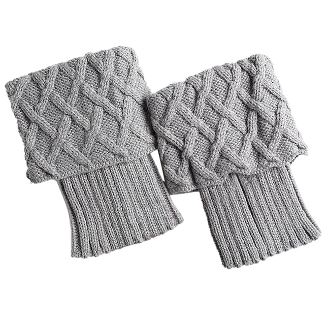 Hearth & Gear Party And Party Outfit Leg Warmers Festive Patterned Leg Warmers Knitted Boot Warmers Mesh Short Warm Socks Event Table Runner Event Table Event Dress plus Size First Party Decorations