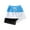 A51 Sky Blue, variant on FASHOFT Boys Swim Trunks with Mesh Liner Color Block Comfortable Swimming Shorts Stretchy Quick Dry Kids Board Shorts Beige