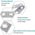 thumbnail image 3 of extensores de conector para perchas de armario, color gris, 3 of 5