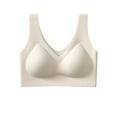 thumbnail image 2 of SELONE Push up Bras for Women Support Soft Bra Wide Strap T-Shirt Bralettes Breathable Solid Comfortable Underwear, 2 of 3
