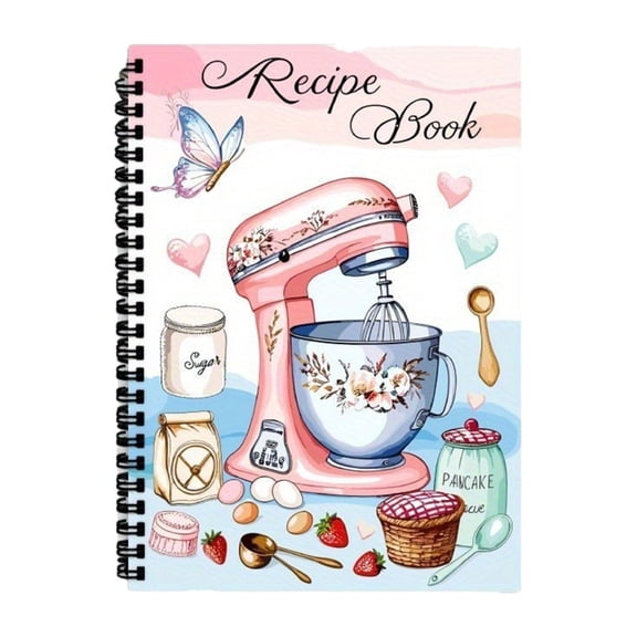 Additional Cooking Diary With Organized Divisions Customizable Recipe Clip For Culinarians