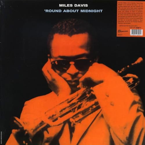Miles Davis 'Round About Midnight: Numbered Edition (Vinyl Record) 12" Album (Clear vinyl)