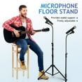 thumbnail image 3 of 1 Ensemble Support de Microphone Support de Micro sur Pied Trépied Support de Microphone Support de Micro Robuste Support de Micro Ajustable, 3 of 8